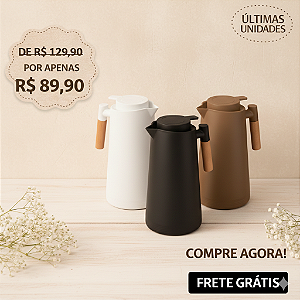 Garrafa térmica Estilo - 1 Litro