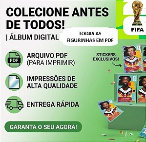 Todas figurinhas COPA 2026 em PDF + Extras em PDF