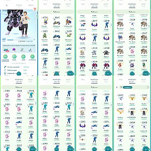 Conta Pokémon Go Nível 69 Valor