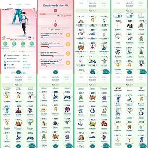 Conta Pokémon Go Nível 47 Valor