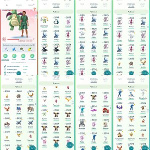 Conta Pokémon Go Nível 55 Valor