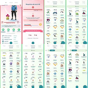 Conta Pokémon Go Nível 40 Valor
