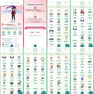 Conta Pokémon Go Nível 40 Valor