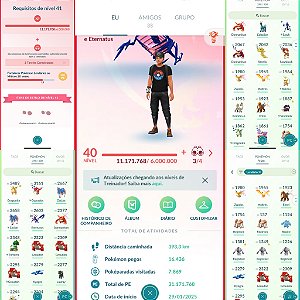 Conta Pokémon Go Nível 40 Valor