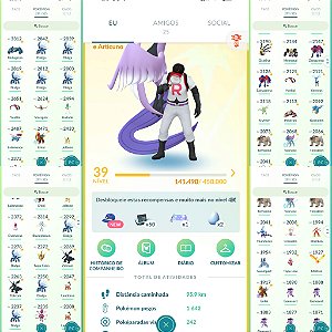 Conta Pokémon Go Nível 39 Instinct