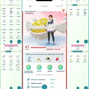 Conta Pokémon Go Nivel 41 Valor