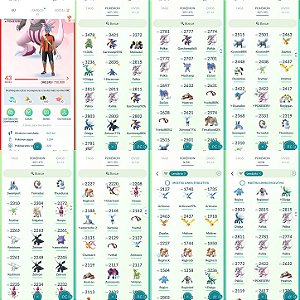 Conta Pokémon Go Nível 43 Valor