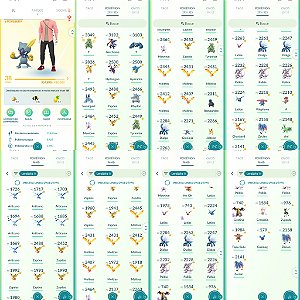 Conta Pokémon Go Nível 38 Instinct