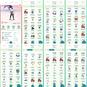 Conta Pokémon Go Nível 37 Valor