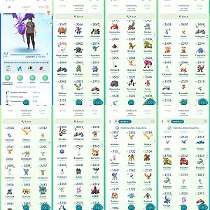 Conta Pokémon Go Nível 57 Mystic
