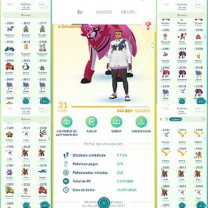 Conta Pokémon Go Nível 31 Instinct