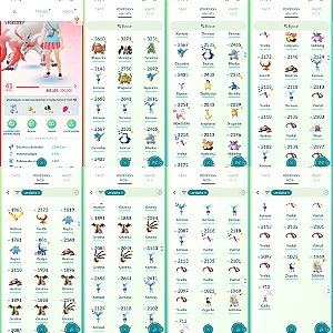 Conta Pokémon Go Nível 41 Valor