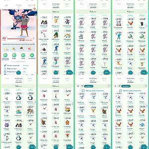 Conta Pokémon Go Nível 46 Valor