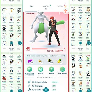 Conta Pokémon Go Nível 48 Valor