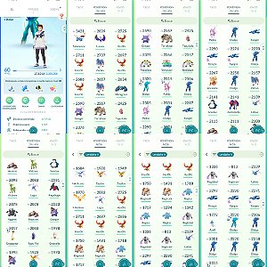 Conta Pokémon Go Nível 60 Mystic