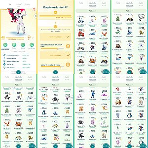 Conta Pokémon Go Nível 48 Instinct