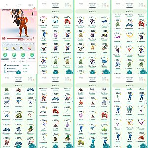 Conta Pokémon Go Nível 66 Valor
