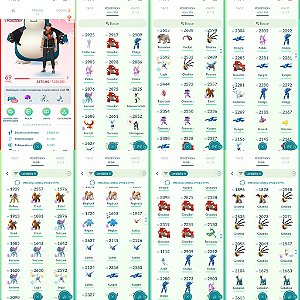 Conta Pokémon Go Nível 69 Valor