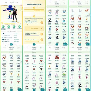 Conta Pokémon Go Nível 46 Instinct