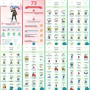 Conta Pokémon Go Nível 72 Valor