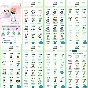 Conta Pokémon Go Nível 64 Valor