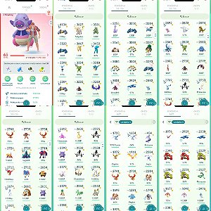 Conta Pokémon Go Nível 65 Valor