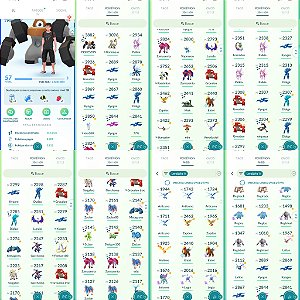 Conta Pokémon Go Nível 57 Mystic