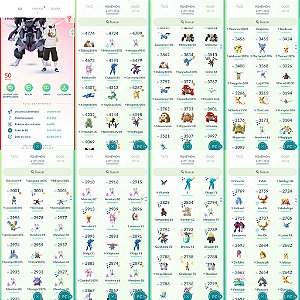 Conta Pokémon Go Nível 50 Valor