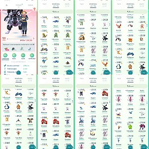 Conta Pokémon Go Nível 59 Valor