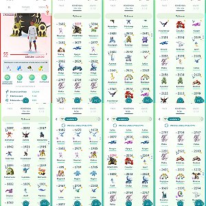 Conta Pokémon Go Nível 55 Valor