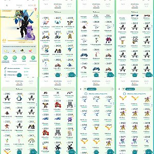 Conta Pokémon Go Nível 66 Instinct