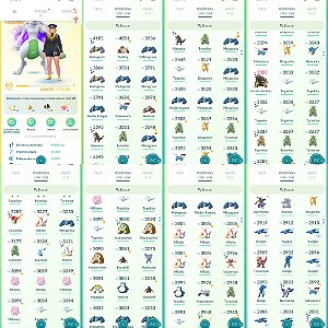 Conta Pokémon Go Nível 66 Instinct