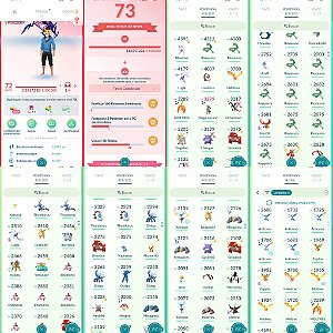 Conta Pokémon Go Nível 72 Valor Com 79 Milhões de Poeira Estelar
