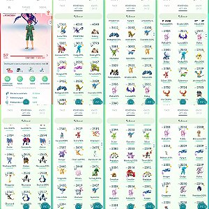 Conta Pokémon Go Nível 59 Valor