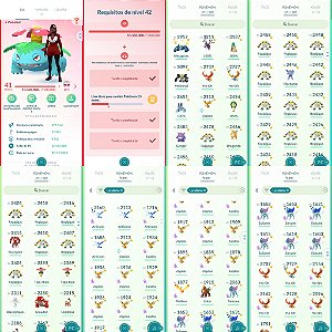 Conta Pokémon Go Nível 41 Valor Com Gigamax