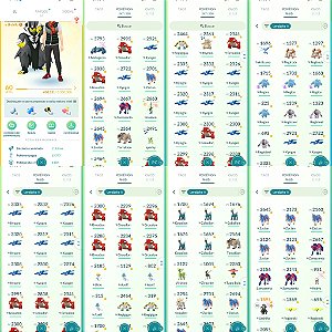 Conta Pokémon Go Nível 60 Instinct
