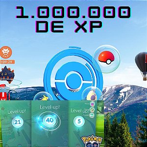 Pacote de 1 Milhão de XP Pokémon GO