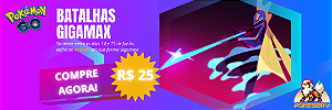 Aproveite: Inteleon Gigamax por apenas R$ 25 cada!