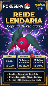 Reide Lendária: Captura de Regidrago | Pokeserv