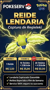 Reide Lendária: Captura de Regieleki | Pokeserv