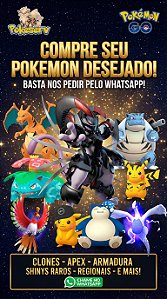 Compre Seu Pokémon Desejado - Clones, Apex, Armadura, Shinys Raros e Mais!