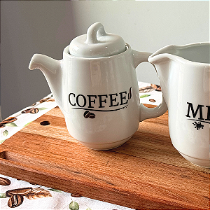 Bule Porcelana Schmidt 370ml - Linha Coffee