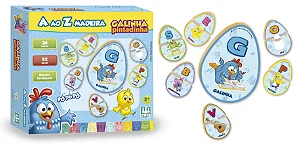 MAD - A  AO Z - GALINHA PINTADINHA - 52 PEÇAS