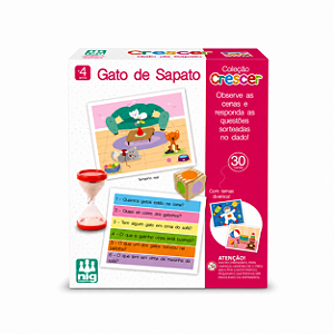 Gato de Sapato – Coleção Crescer