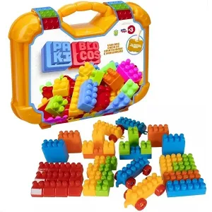 KIT MALETA BLOCOS 72 PECAS