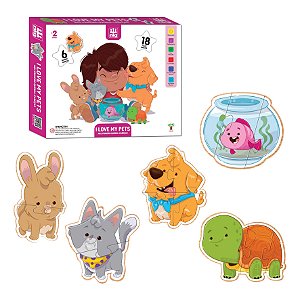 MAD - Q.C. - I LOVE MY PETS - 30 PEÇAS
