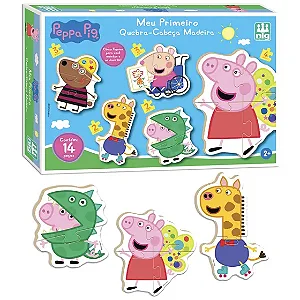 MAD - MEU PRIMEIRO QUEBRA-CABEÇA - PEPPA PIG