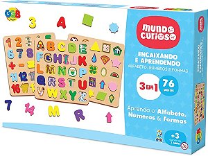 ENCAIXANDO E APRENDENDO - 3 EM 1