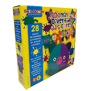 DOMINO DIVERTIDO DAS CORES