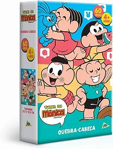 QC 60 PC - Quebra-cabeça da Turma da Mônica